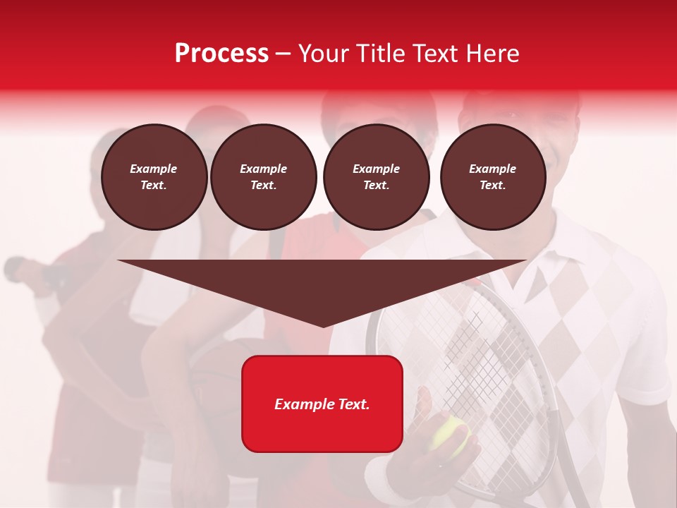 Team Exercise Sportswear PowerPoint Template