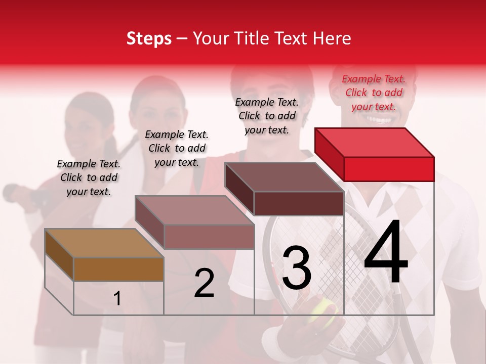 Team Exercise Sportswear PowerPoint Template