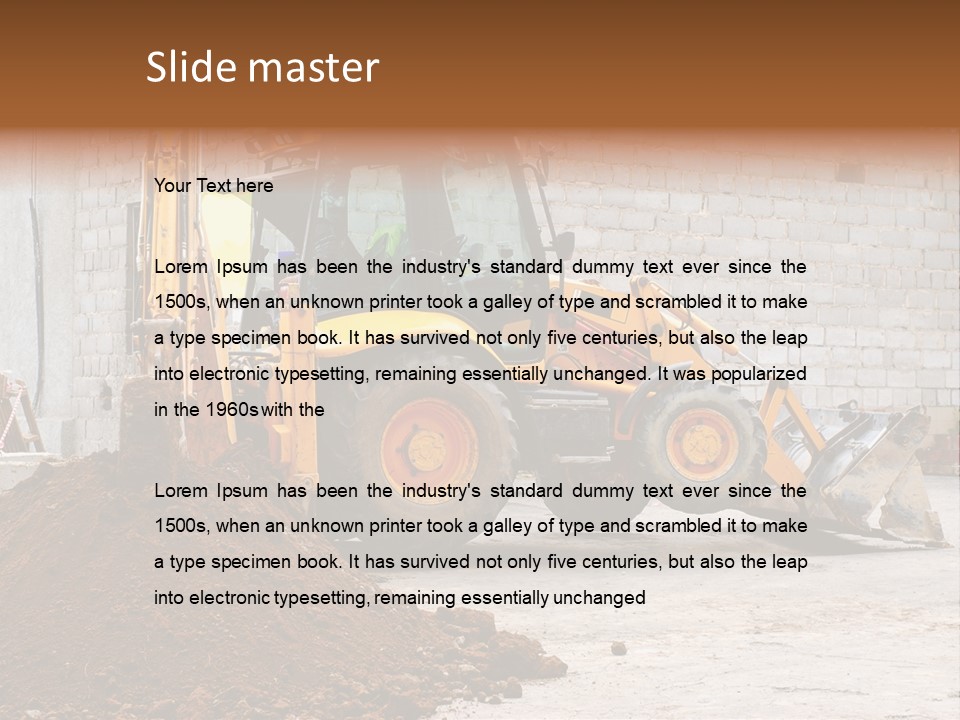 Arm Industrial Work PowerPoint Template