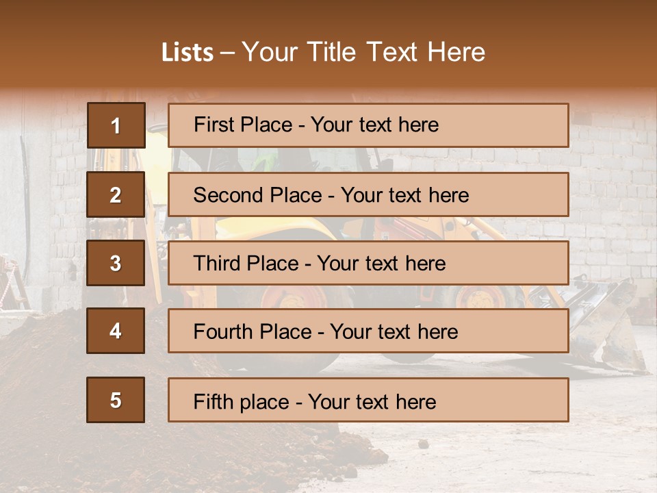 Arm Industrial Work PowerPoint Template