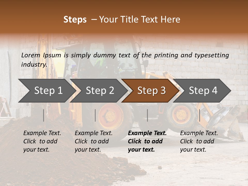 Arm Industrial Work PowerPoint Template