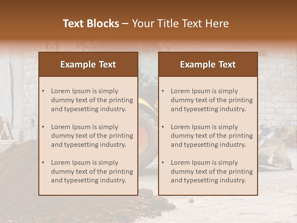 Arm Industrial Work PowerPoint Template