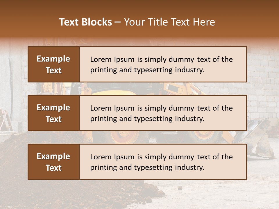 Arm Industrial Work PowerPoint Template
