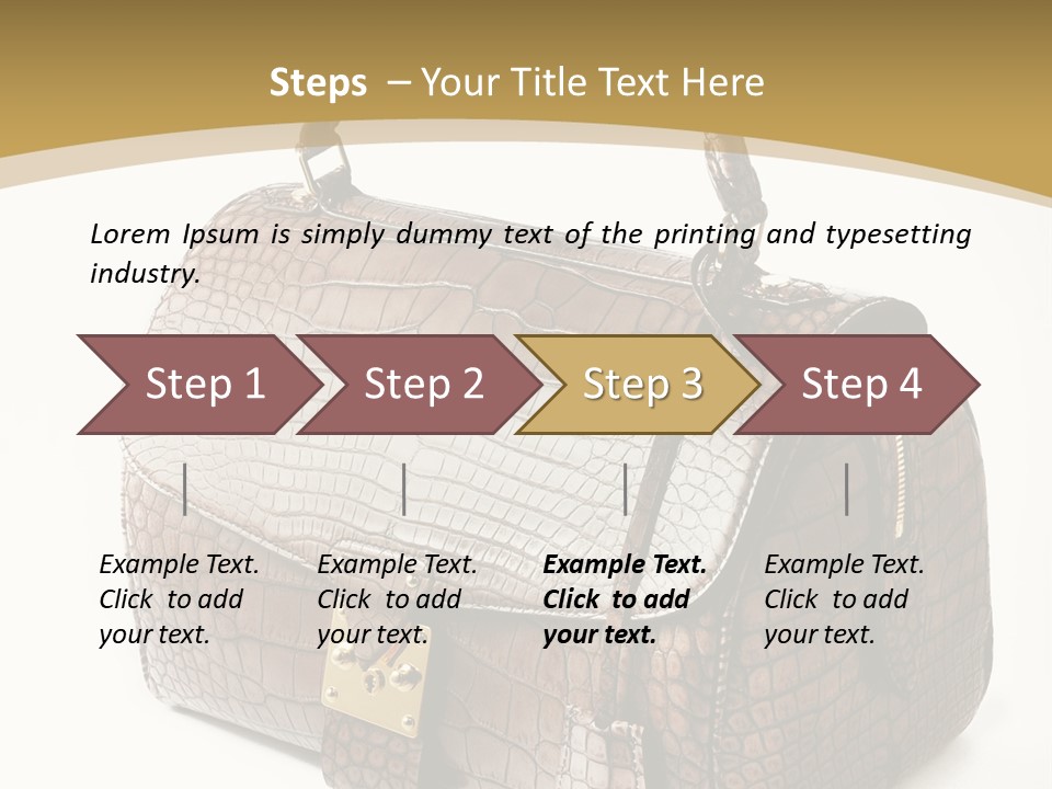 Personal Fashionable Stylish PowerPoint Template