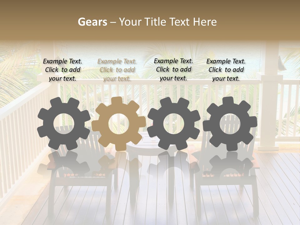 Color Season Table PowerPoint Template