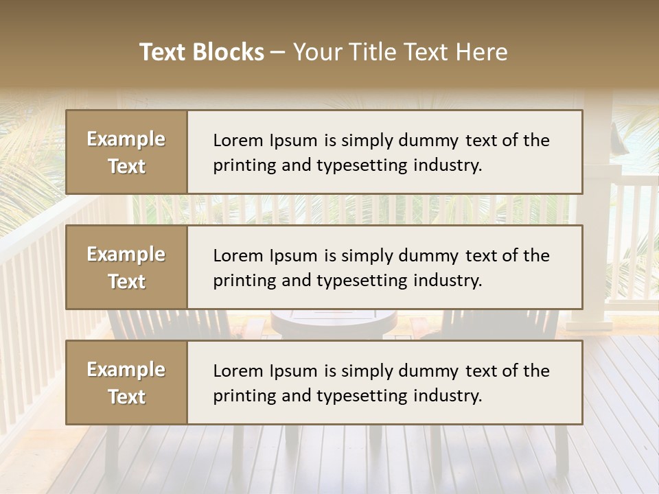 Color Season Table PowerPoint Template