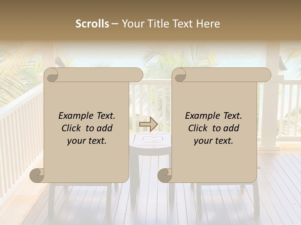 Color Season Table PowerPoint Template