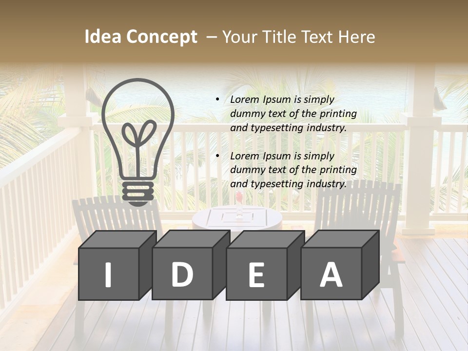 Color Season Table PowerPoint Template