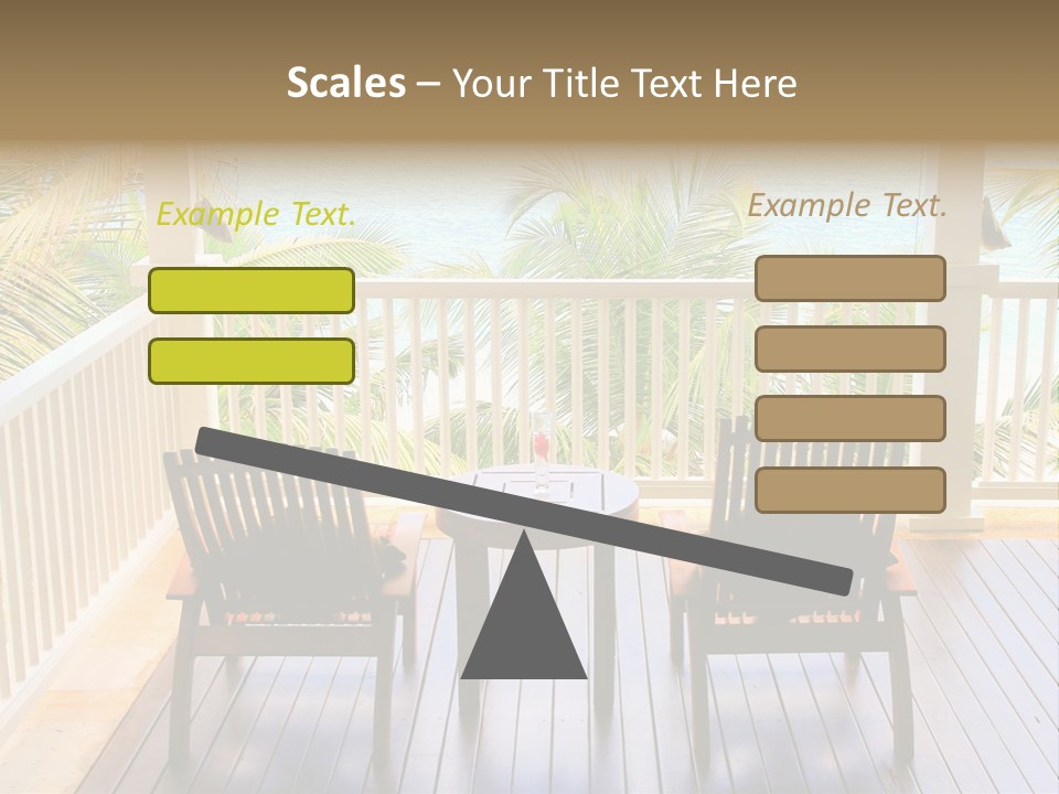 Color Season Table PowerPoint Template
