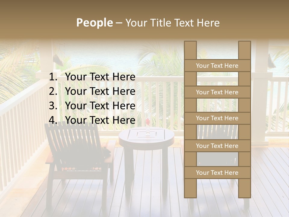 Color Season Table PowerPoint Template