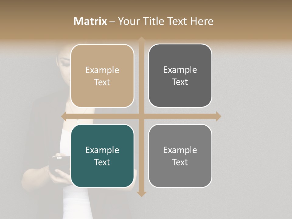 Touch Pad Person Human Hand PowerPoint Template