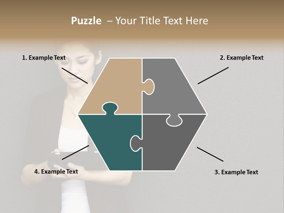 Touch Pad Person Human Hand PowerPoint Template