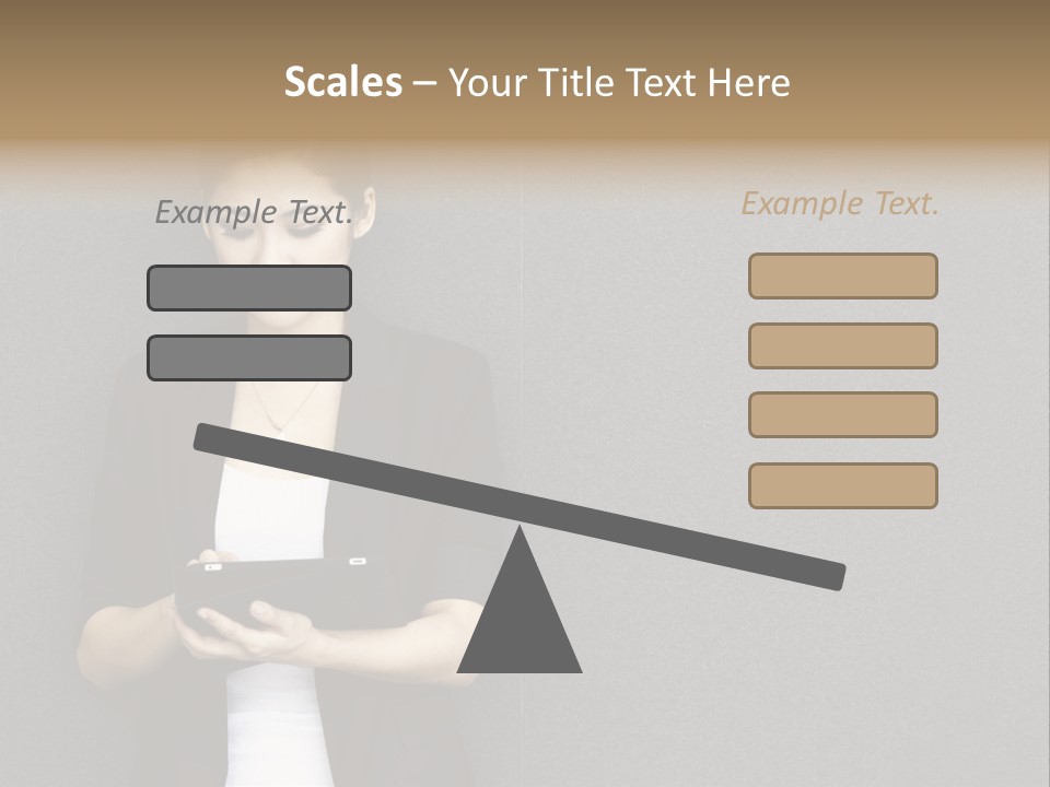 Touch Pad Person Human Hand PowerPoint Template