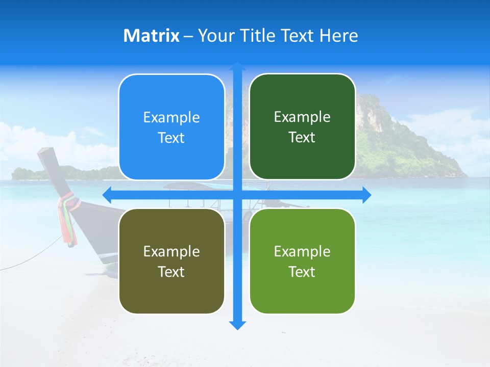 Ocean Trip Tropical PowerPoint Template