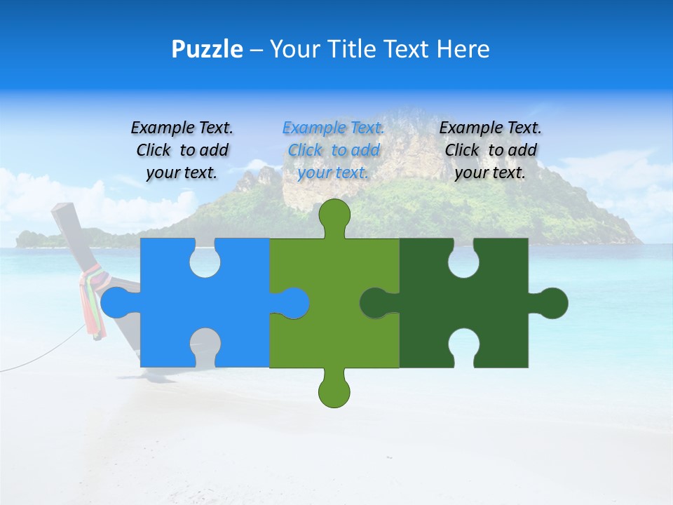 Ocean Trip Tropical PowerPoint Template