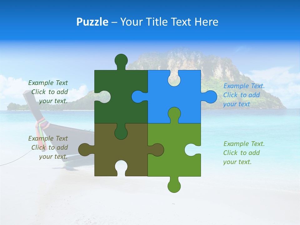 Ocean Trip Tropical PowerPoint Template