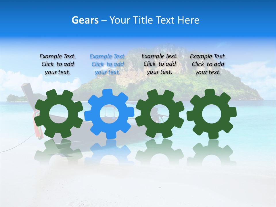 Ocean Trip Tropical PowerPoint Template