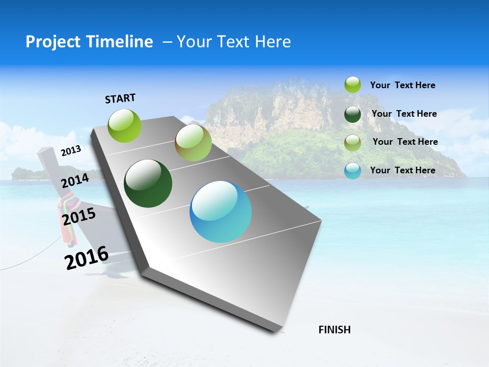 Ocean Trip Tropical PowerPoint Template