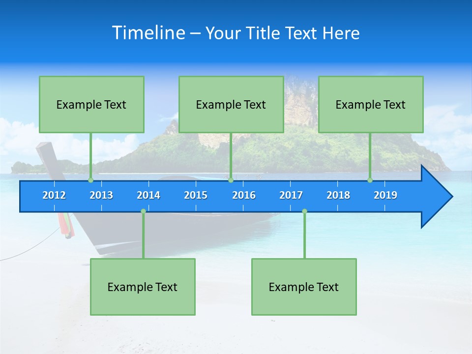 Ocean Trip Tropical PowerPoint Template