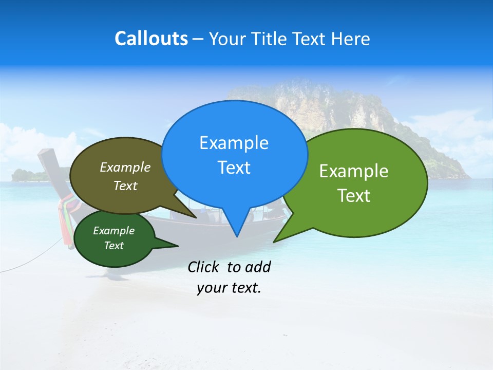 Ocean Trip Tropical PowerPoint Template