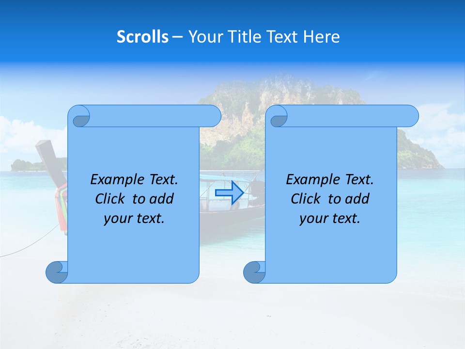 Ocean Trip Tropical PowerPoint Template