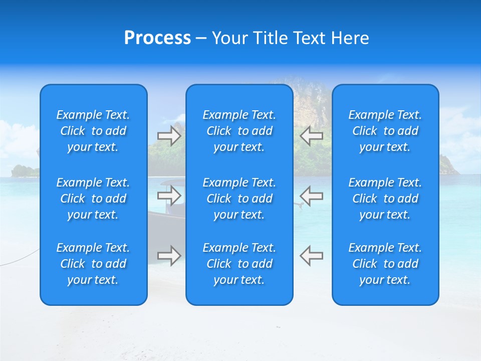Ocean Trip Tropical PowerPoint Template