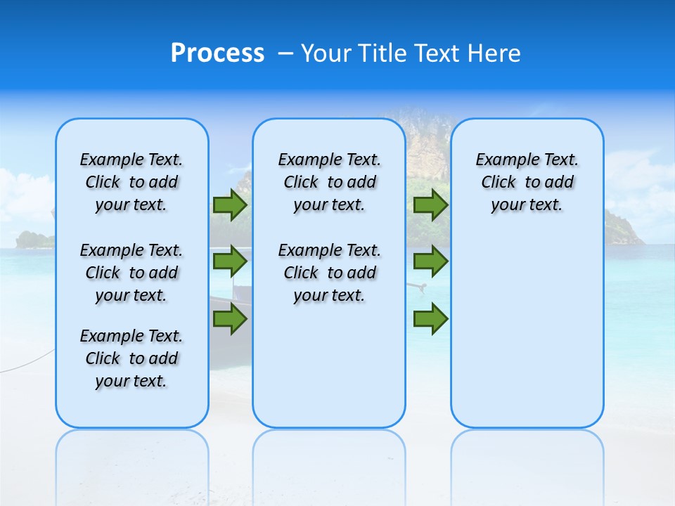 Ocean Trip Tropical PowerPoint Template