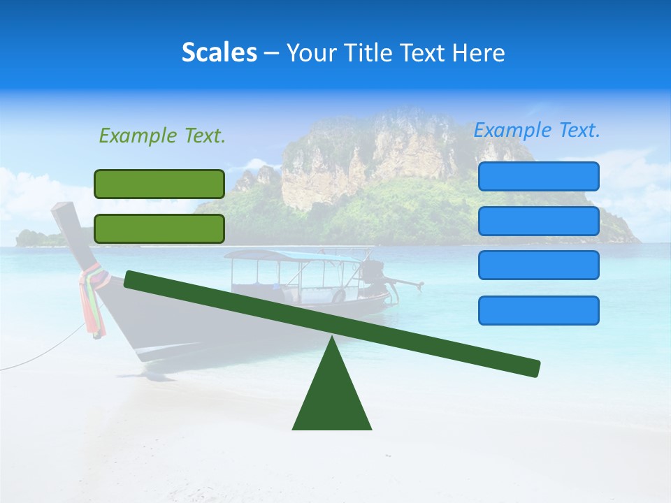 Ocean Trip Tropical PowerPoint Template