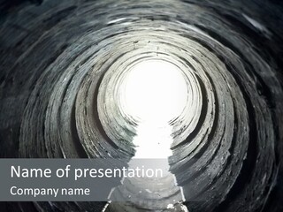 Deep Death Concrete PowerPoint Template