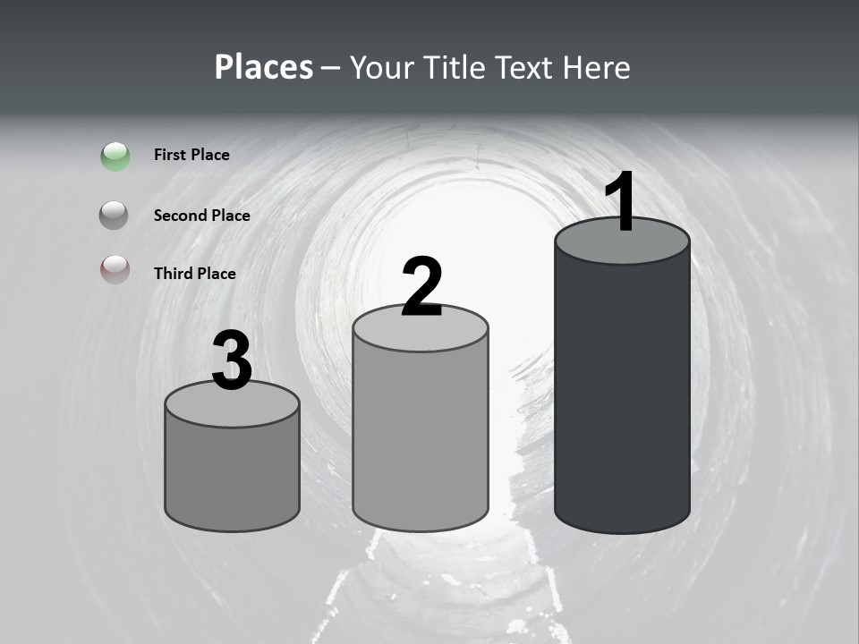 Deep Death Concrete PowerPoint Template
