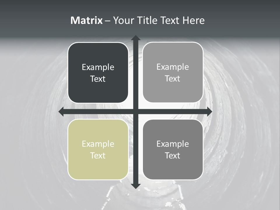 Deep Death Concrete PowerPoint Template