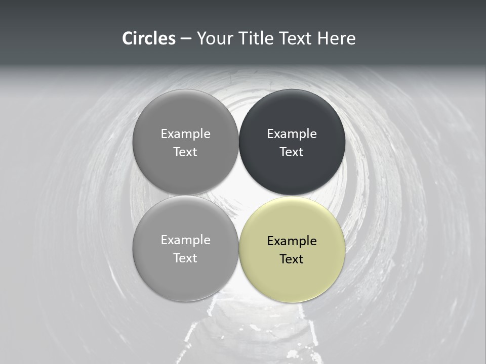 Deep Death Concrete PowerPoint Template