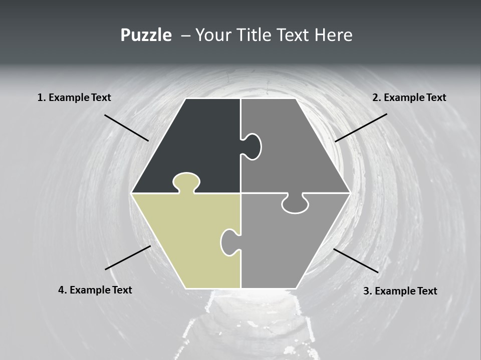 Deep Death Concrete PowerPoint Template