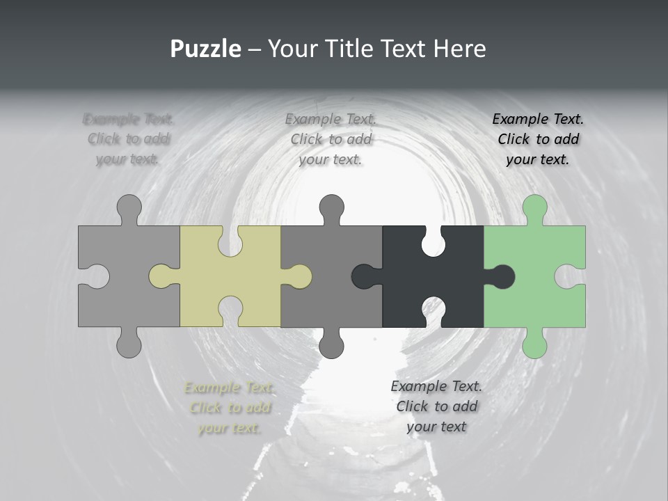 Deep Death Concrete PowerPoint Template