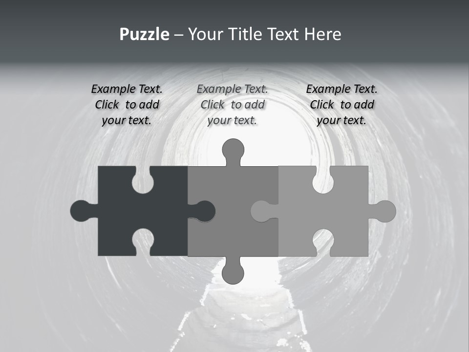 Deep Death Concrete PowerPoint Template