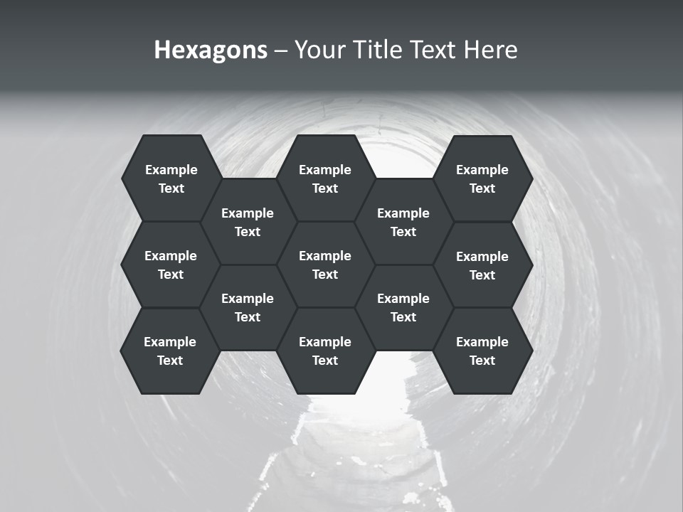 Deep Death Concrete PowerPoint Template