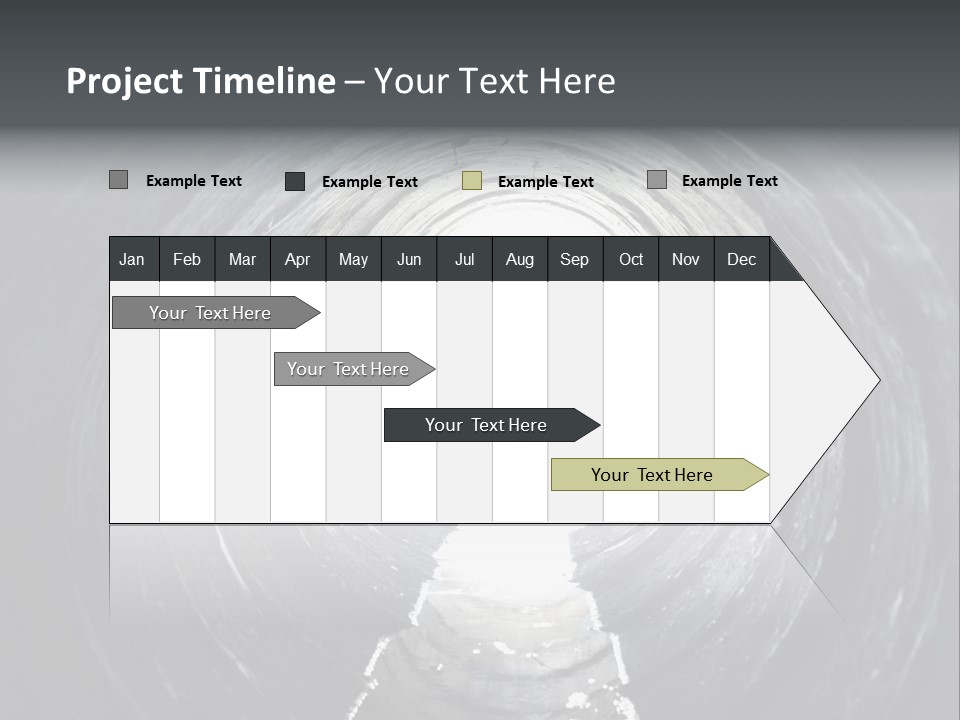Deep Death Concrete PowerPoint Template