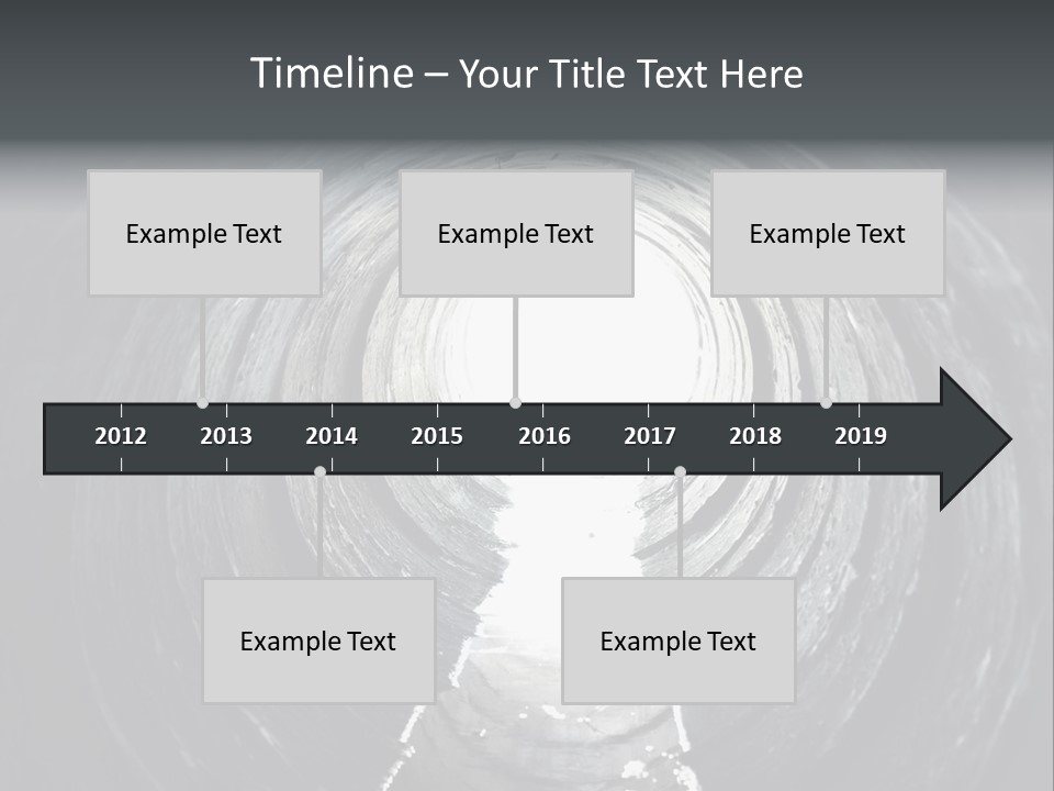 Deep Death Concrete PowerPoint Template