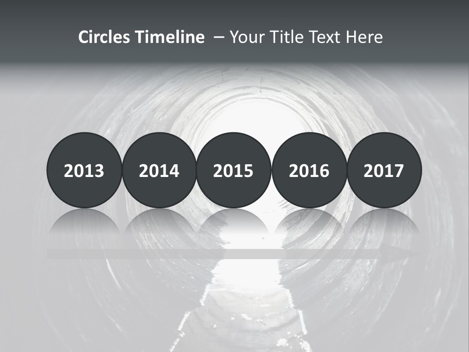 Deep Death Concrete PowerPoint Template