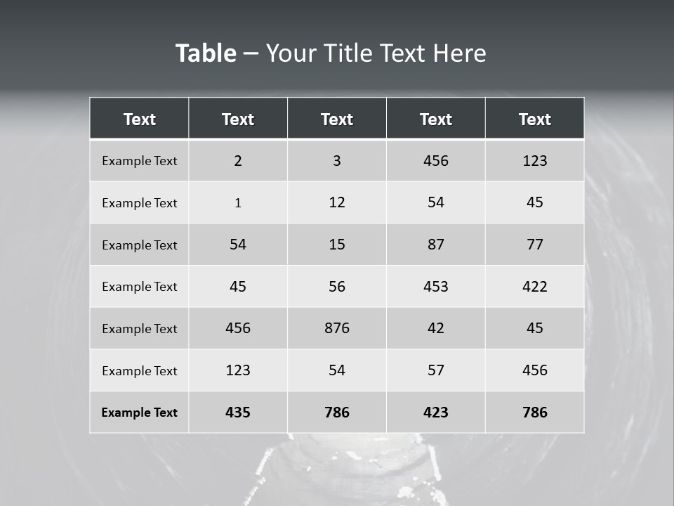 Deep Death Concrete PowerPoint Template