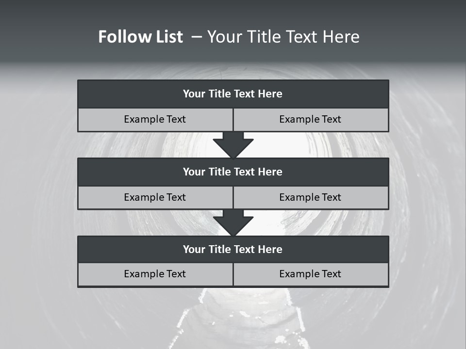 Deep Death Concrete PowerPoint Template