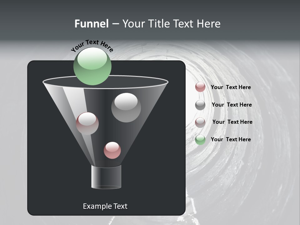 Deep Death Concrete PowerPoint Template