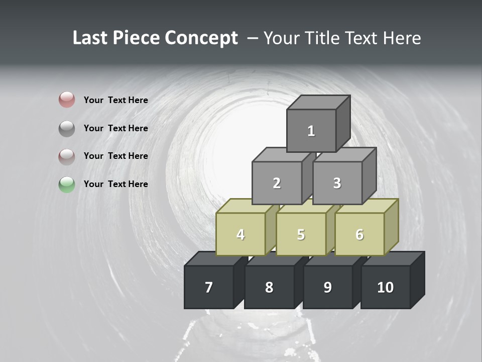 Deep Death Concrete PowerPoint Template