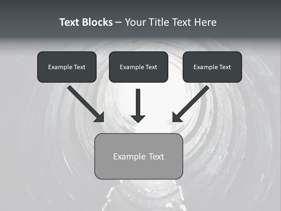 Deep Death Concrete PowerPoint Template