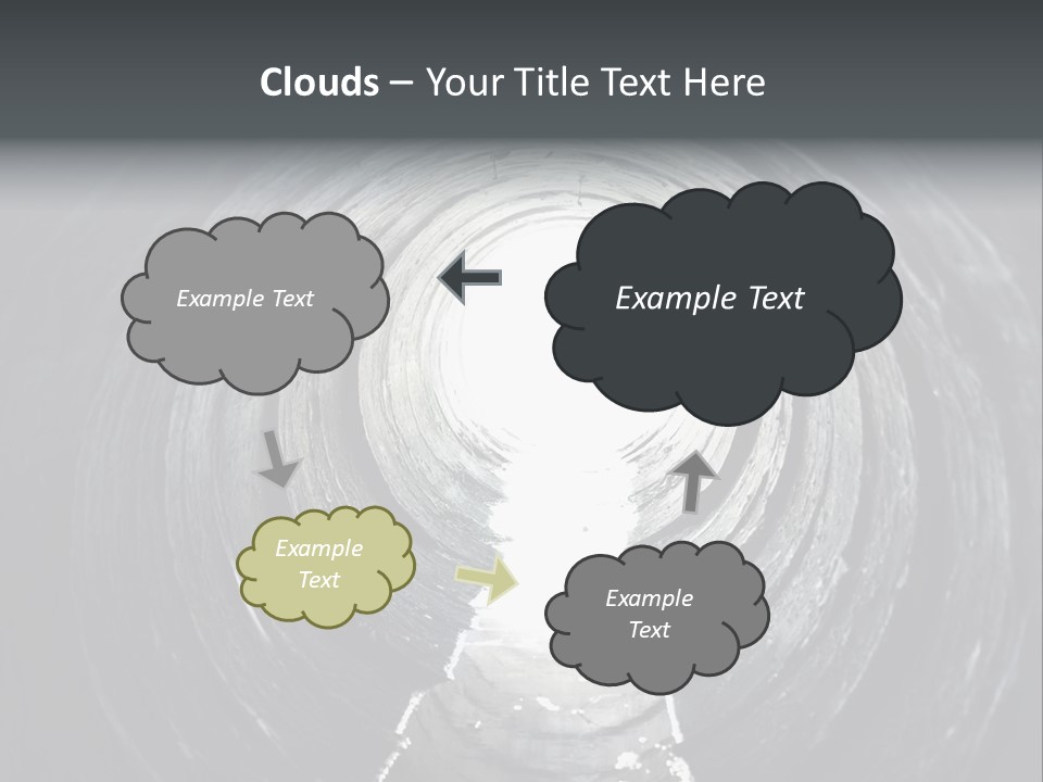 Deep Death Concrete PowerPoint Template