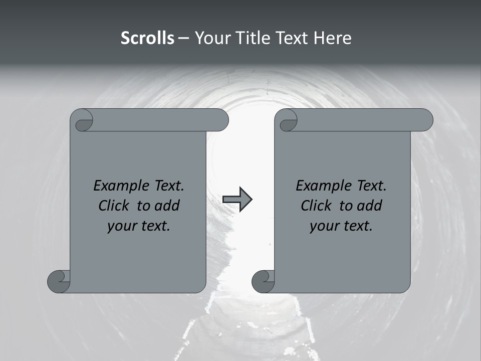 Deep Death Concrete PowerPoint Template