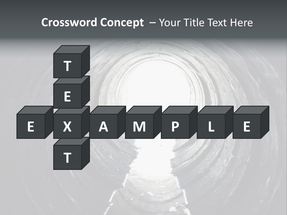 Deep Death Concrete PowerPoint Template