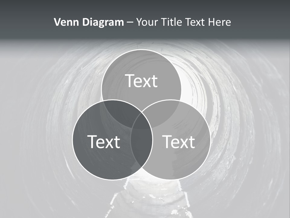 Deep Death Concrete PowerPoint Template