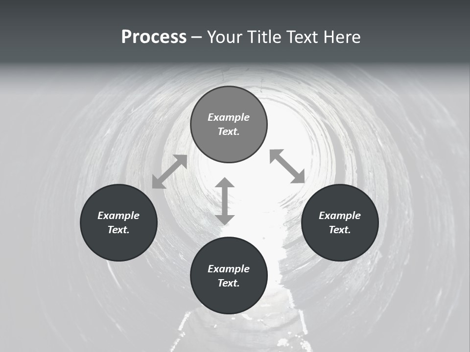 Deep Death Concrete PowerPoint Template