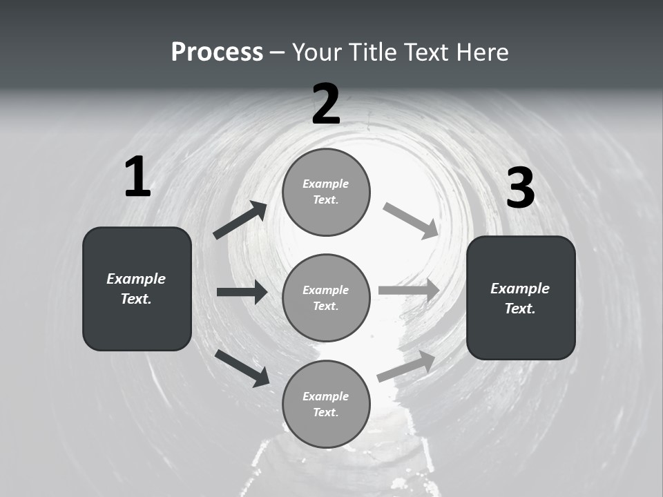 Deep Death Concrete PowerPoint Template